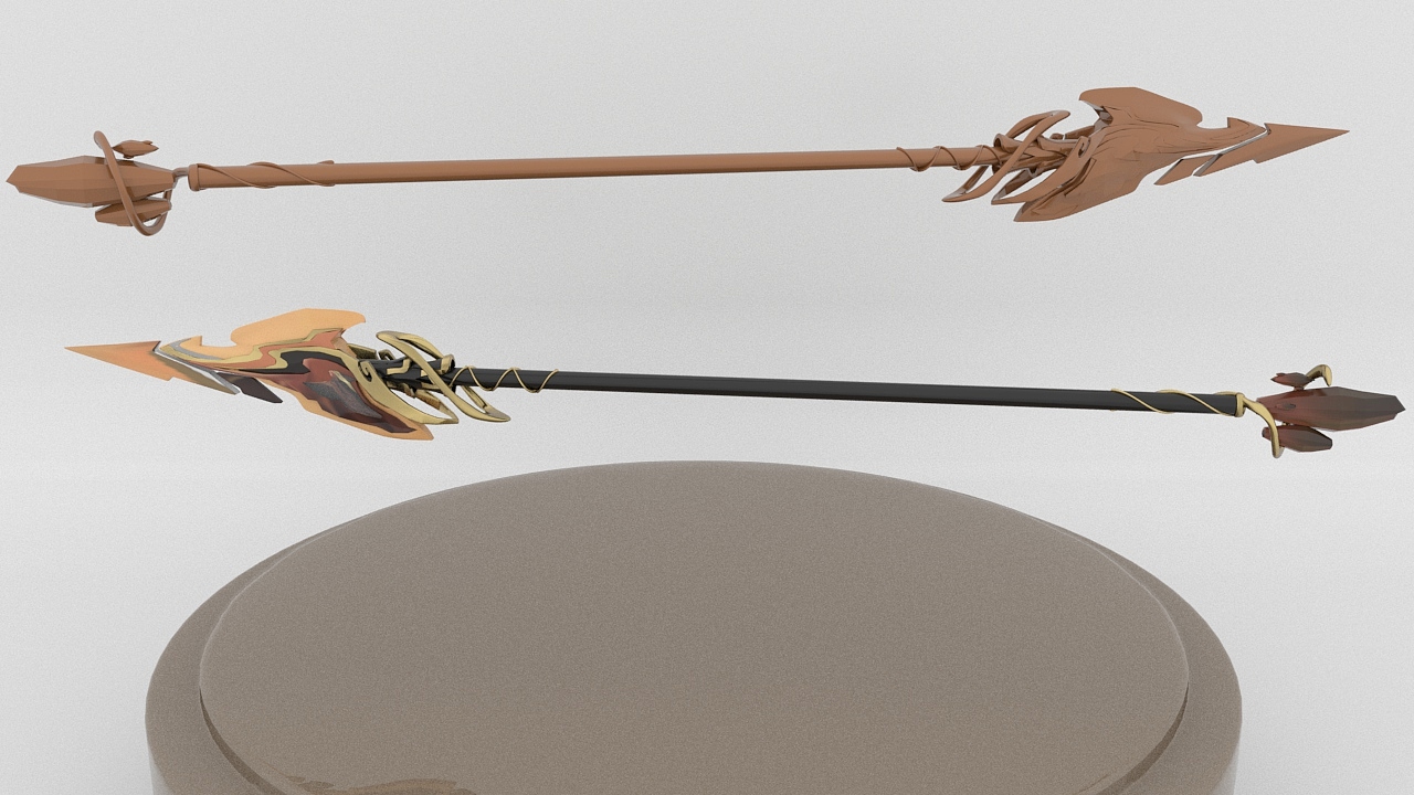 韩信飞衡武器建模练习作品