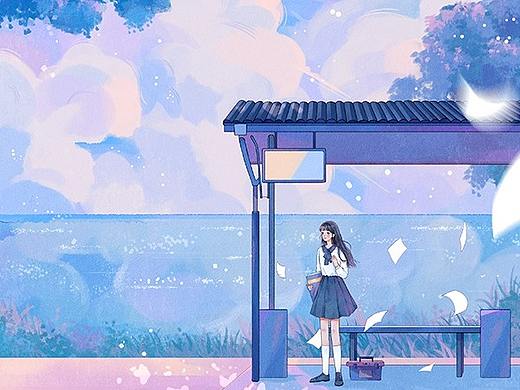 蓝色的等待