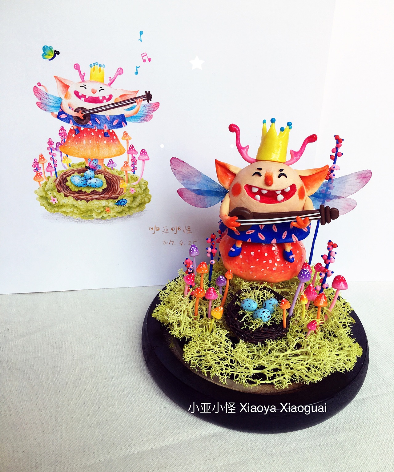 来一波软陶小怪吧（图ZODUyMjA0OTY=） - 其他手工艺 - 站酷设计师小亚小怪原创素材 - 站酷ZCOOL