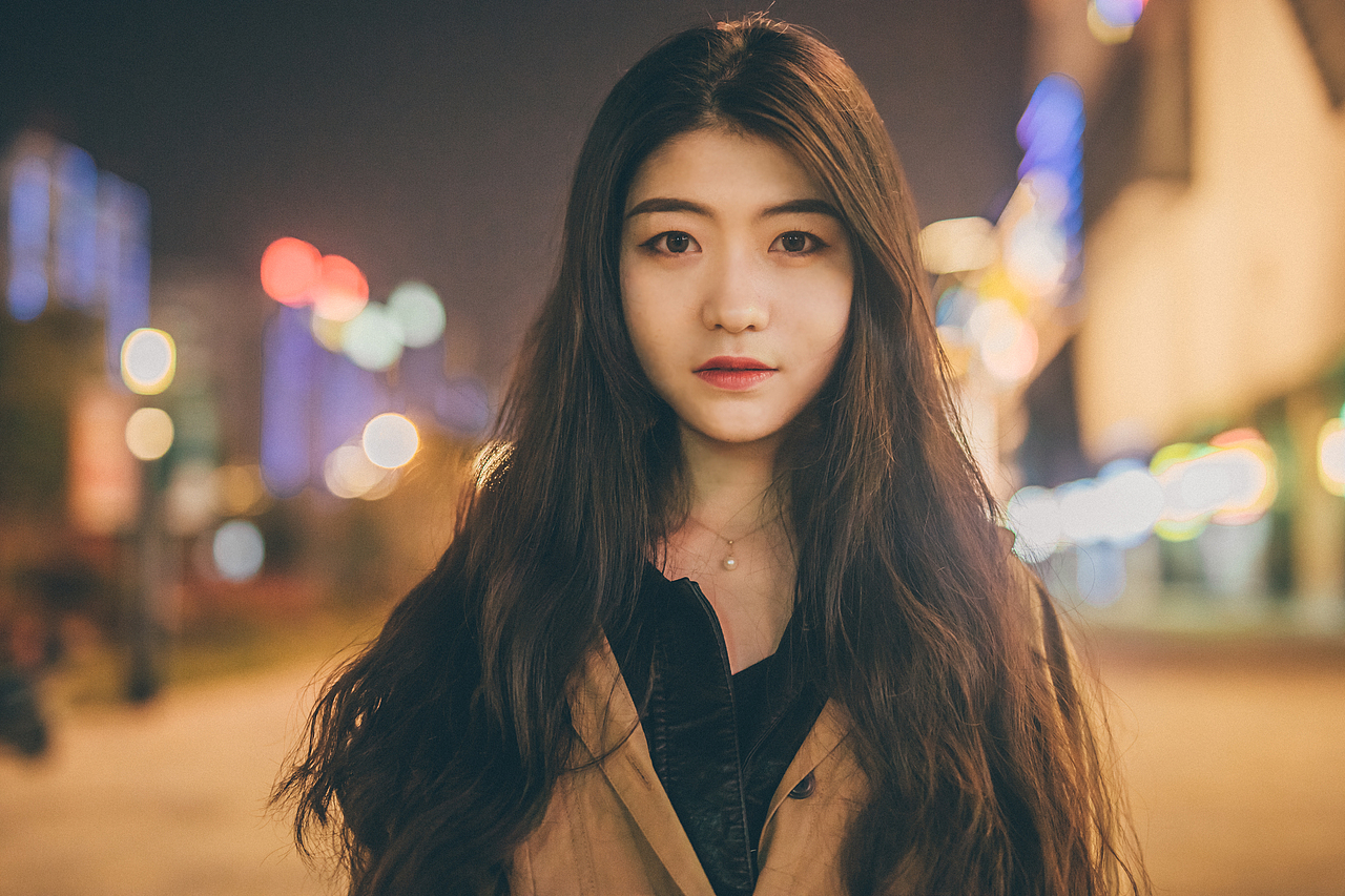 夜景人像（图ZMjkyODE2NjI4） - 人像摄影 - 站酷设计师聪默原创素材 - 站酷ZCOOL