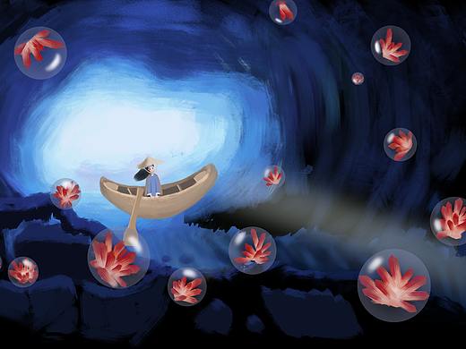 水晶矿洞·偶然（个人主页-ZNTAyNzc3MTY=） - 创作习作 - 站酷设计师慕尘歌原创素材 - 站酷ZCOOL