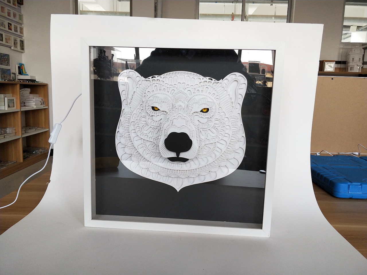 动物头纸雕（图ZMTExMzA3MTQ0） - 工艺品设计 - 站酷设计师朱顺立原创素材 - 站酷ZCOOL