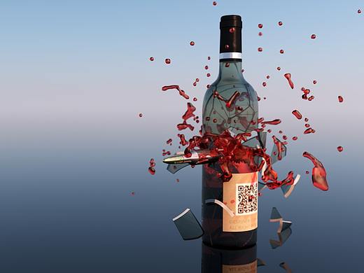 三维设计每日练习-破碎流体