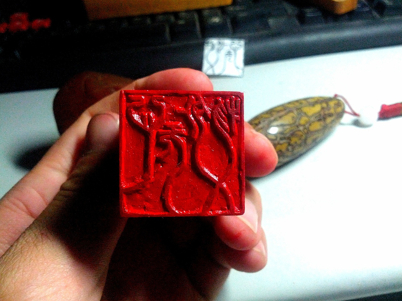 养伤期间刻章消遣（图ZMjEyOTIyNDg=） - 其他手工艺 - 站酷设计师伍未原创素材 - 站酷ZCOOL