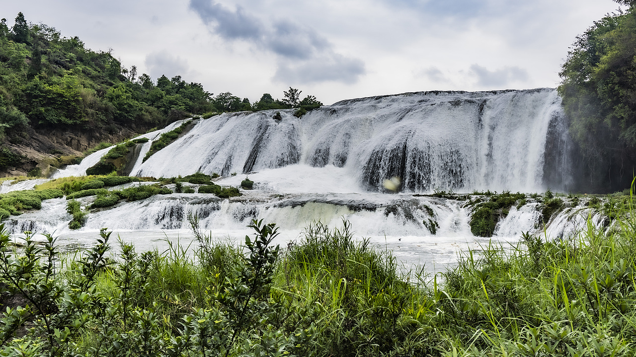 贵州黔东南 | 黄果树大瀑布（图ZMjU0ODAyODg4） - 风光摄影 - 站酷设计师榫陋原创素材 - 站酷ZCOOL
