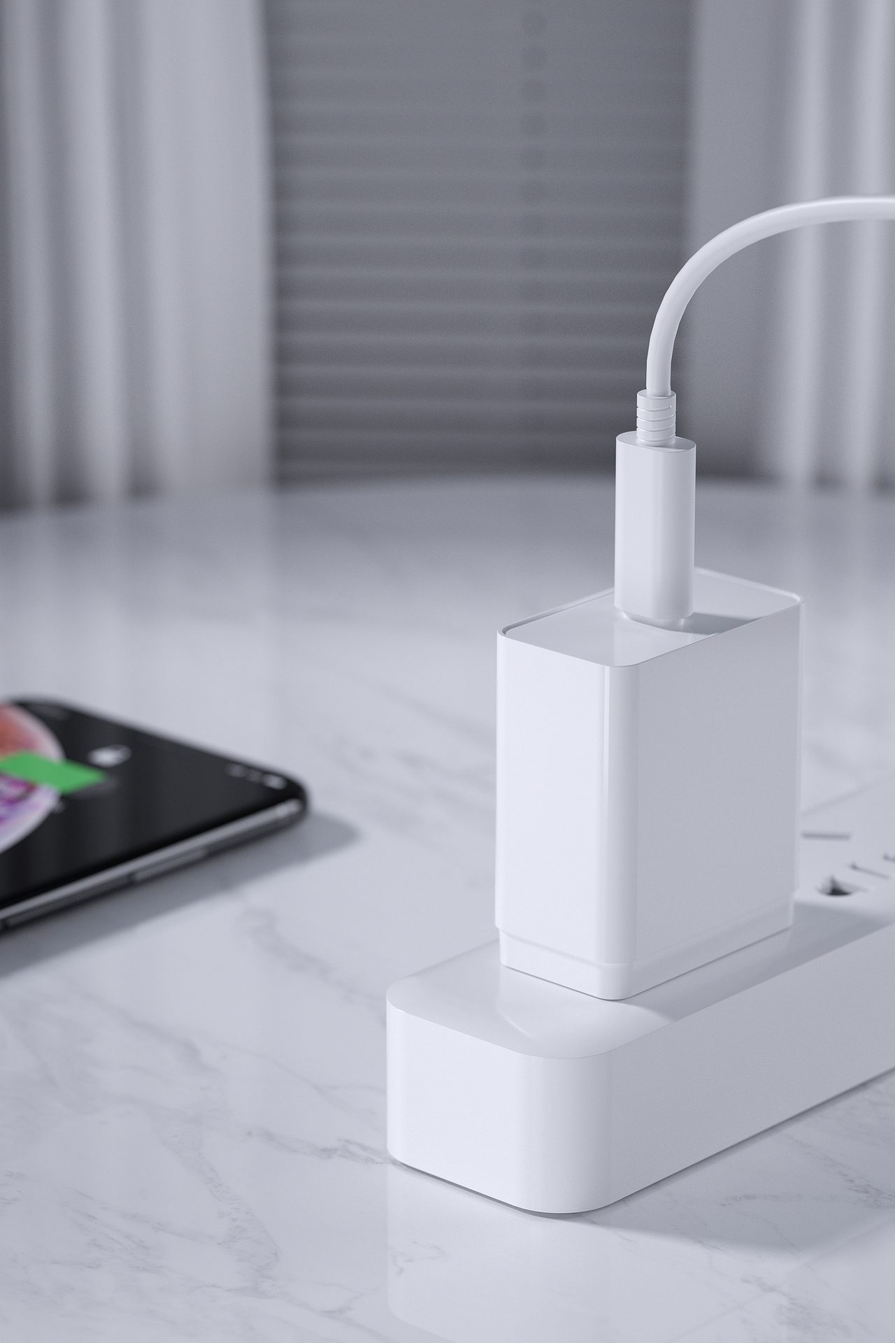 一组电商产品渲染