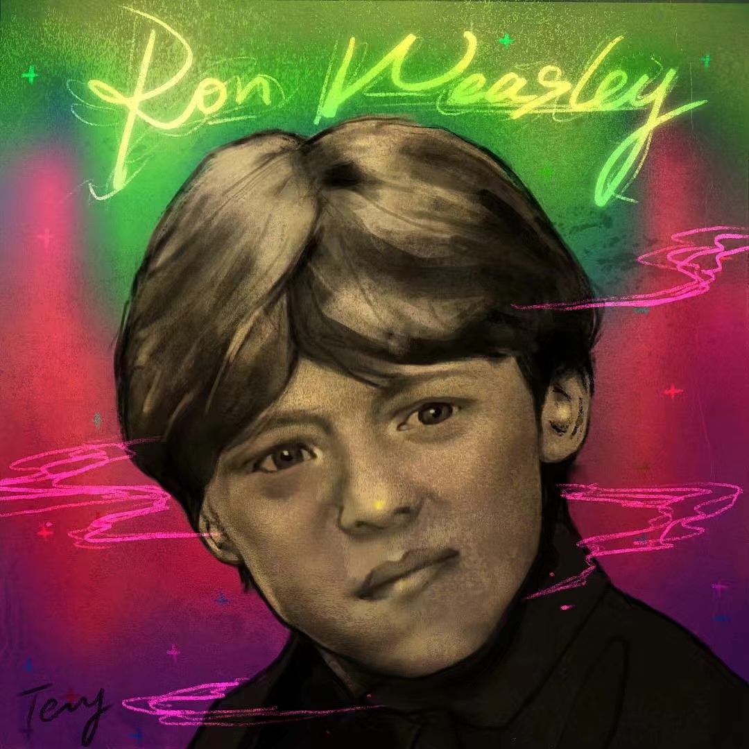 人像繪畫（哈利波特）（圖ZMjQ3MTMyNTc2） - 創(chuàng)作習作 - 站酷設(shè)計師烏云燉星星原創(chuàng)素材 - 站酷ZCOOL