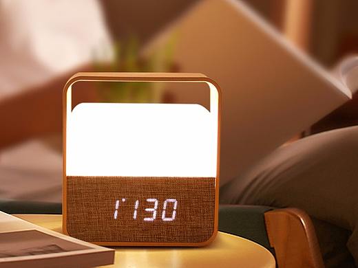 美的闹钟小夜灯