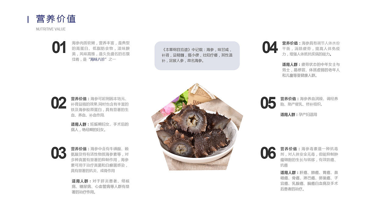 大连冬津海参介绍