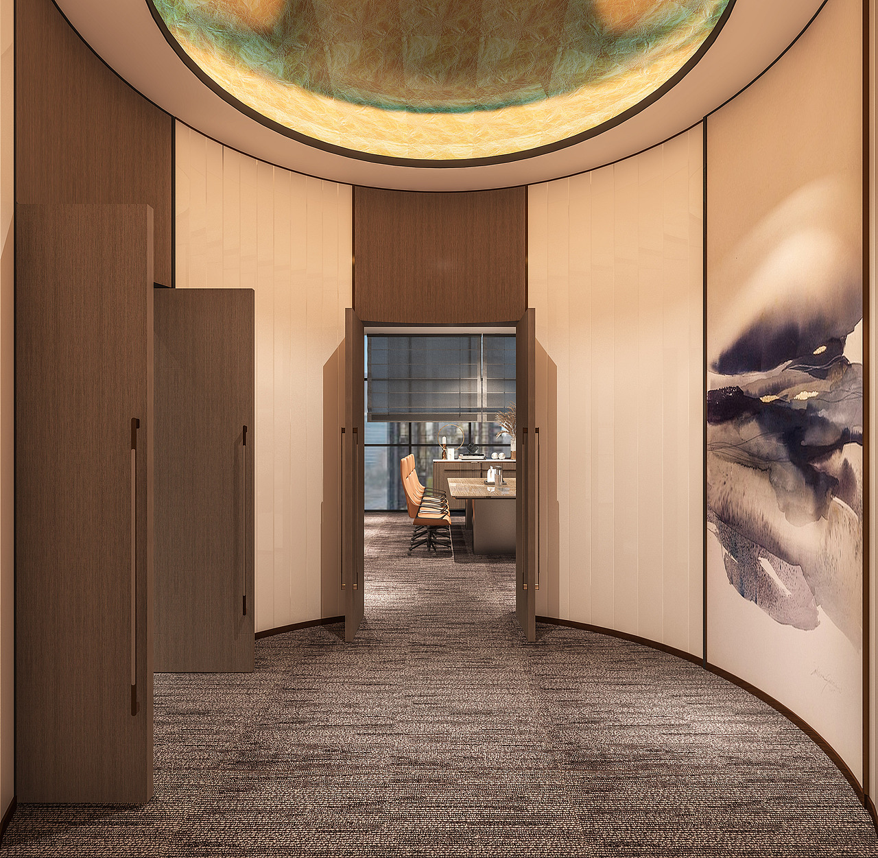 办公项目:集团总部办公楼空间设计