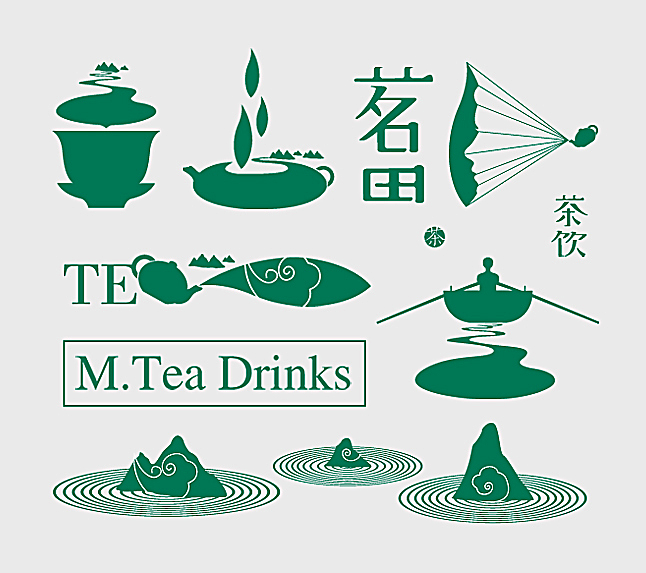 茗田茶饮-M.Tea Drinks-淳朴\自然\纯粹(图ZMTg4OTQwMjQ=) - 品牌 - 站酷设计师物说无限原创素材 - 站酷ZCOOL