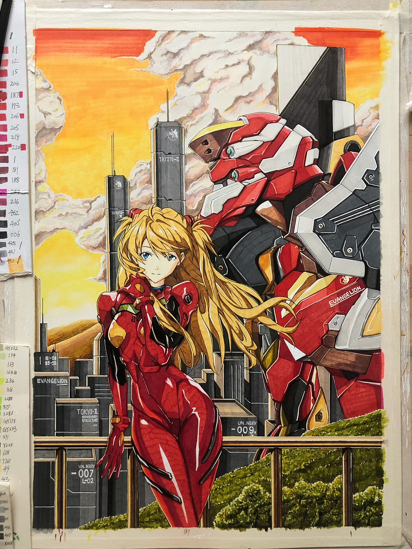 灌篮高手+EVA明日香