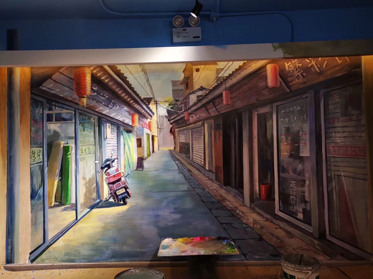 沈阳墙绘彩绘壁画手绘墙画墙体彩绘