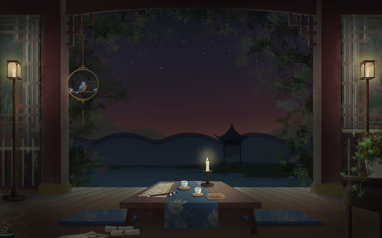 静谧的早晨（图ZMjk1OTg4MDY0） - 创作习作 - 站酷设计师蕨江原创素材 - 站酷ZCOOL