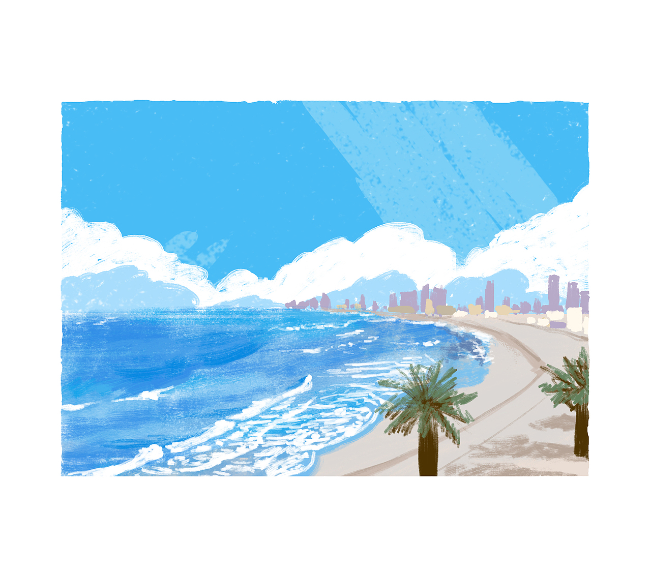 #配色练习#腾出空，去生活（图ZMTYwMTk1MzI0） - 创作习作 - 站酷设计师Z73200161原创素材 - 站酷ZCOOL