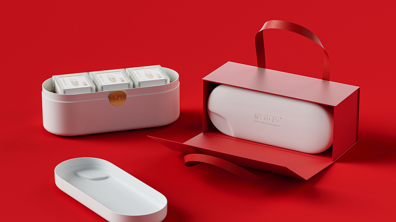 高端大米礼盒包装设计 | 稻本香×同道