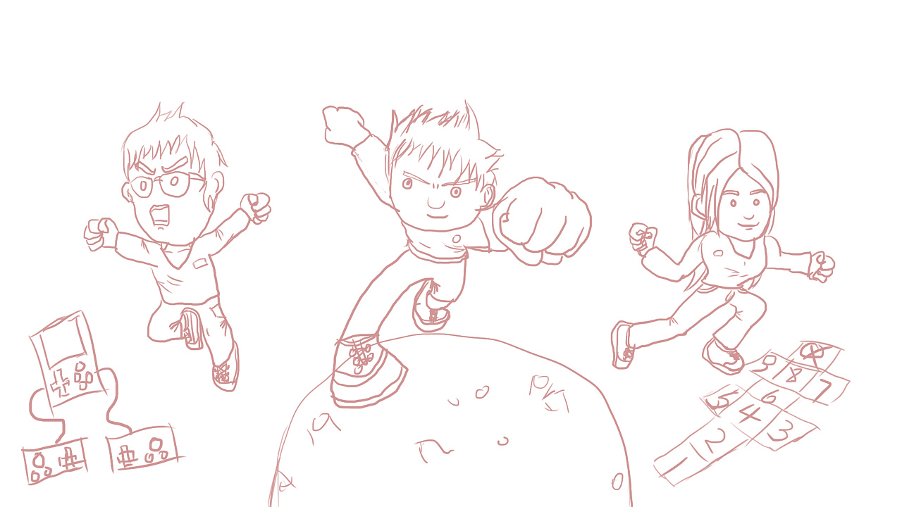 8090向前冲|插画|商业插画|非智 - 原创作品 - 站酷 (zcool)