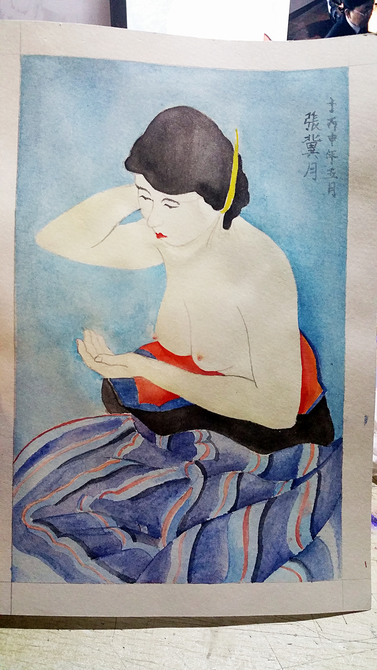 浮世繪（圖ZNDg4NDY5NjA=） - 繪畫 - 站酷設(shè)計師312358398原創(chuàng)素材 - 站酷ZCOOL