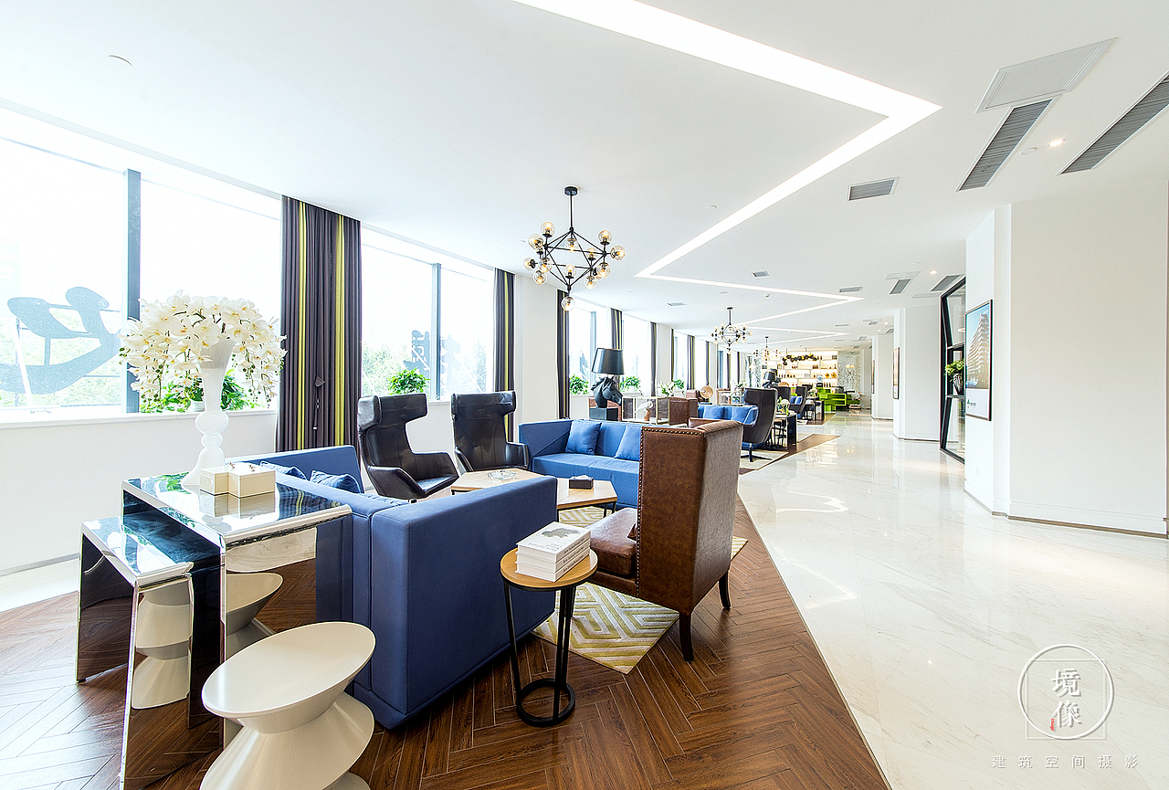 【空间摄影】郑州豫发售楼部环境实景拍摄（图ZOTUwMzQxNDA=） - 环境/建筑摄影 - 站酷设计师境像建筑空间摄影原创素材 - 站酷ZCOOL