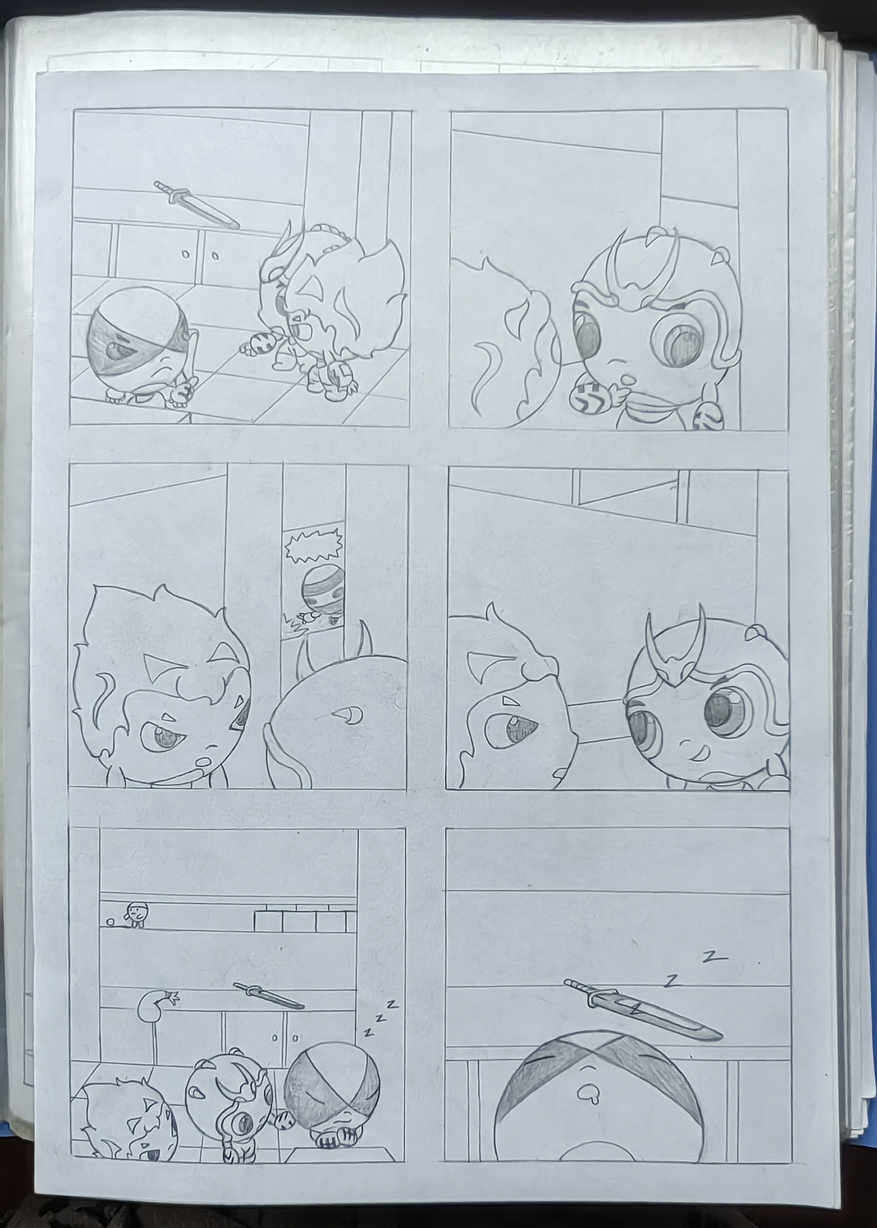 2007—2021（漫画/角色演变史）（图ZMjkyMjE5Nzcy） - 短篇/格漫 - 站酷设计师怪袋原创素材 - 站酷ZCOOL