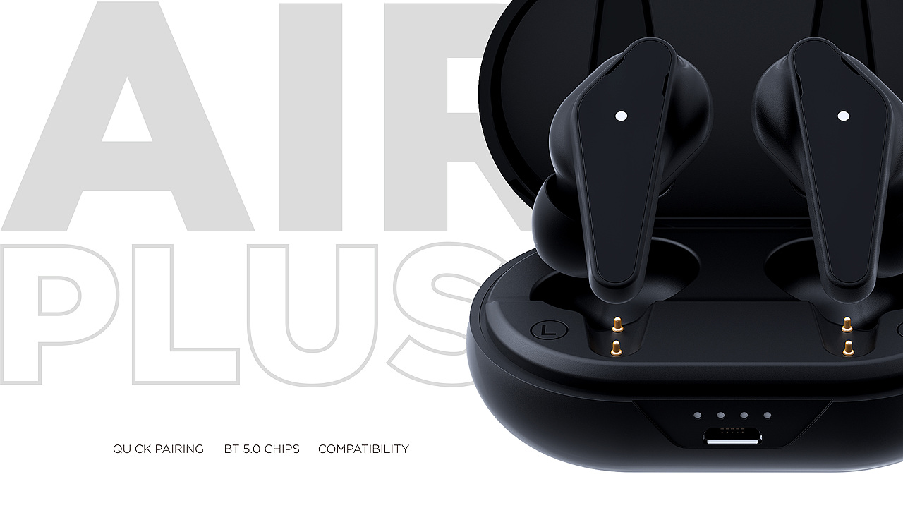 【 AIRPLUS 】—— 耳機(jī)渲染（圖ZMjAzMjYzMzUy） - 產(chǎn)品 - 站酷設(shè)計(jì)師MsaRose原創(chuàng)素材 - 站酷ZCOOL