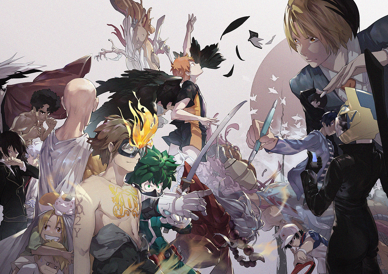 群像23|插画|创作习作|rebelkid_原创作品-站酷(zcool)