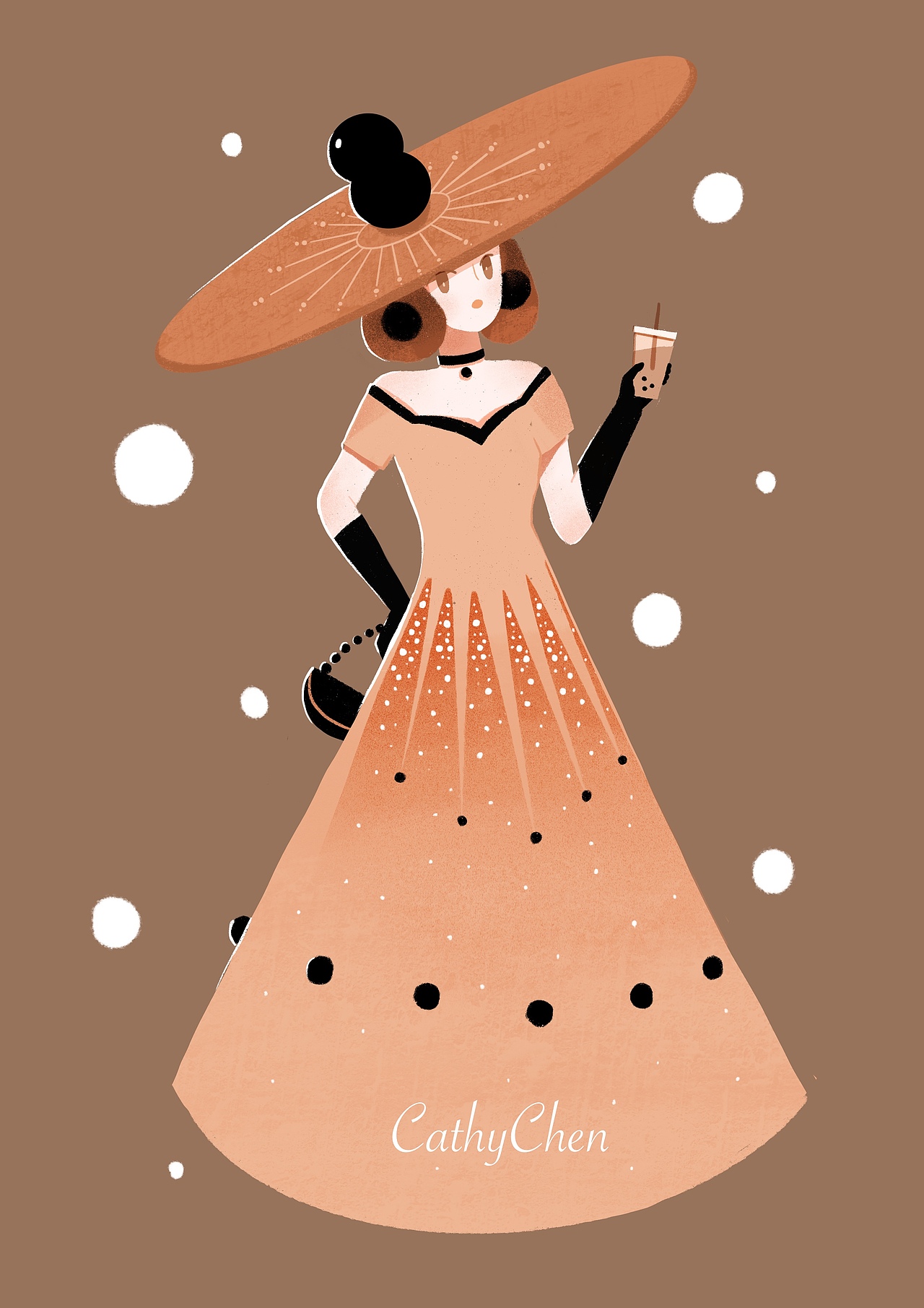 拟人插画练习（图ZMTk5MDMzMzUy） - 创作习作 - 站酷设计师CathyChen萌萌哒原创素材 - 站酷ZCOOL