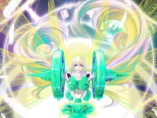 2021 数码宝贝 天女兽 进化 座天使兽/神圣天女兽