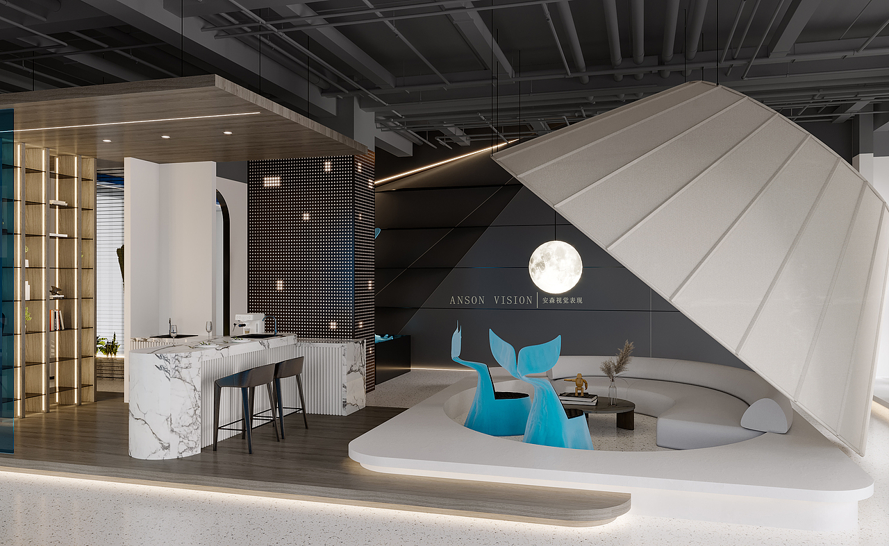 anson|乘风破浪 现代工装商业空间表现