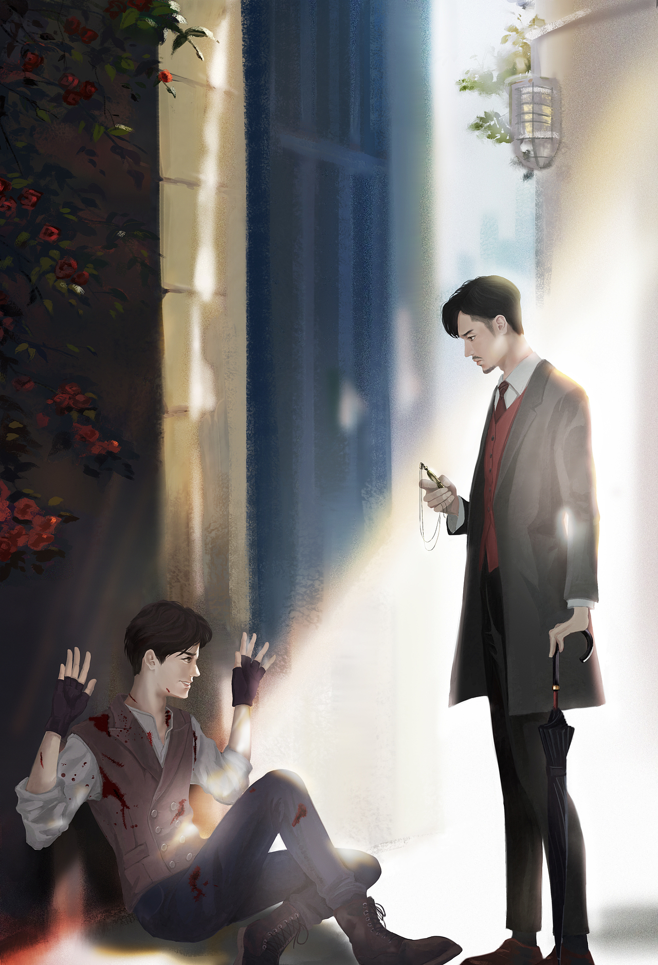 生非（图ZMTQ1MTU3ODIw） - 艺术插画 - 站酷设计师当归柚子糕原创素材 - 站酷ZCOOL