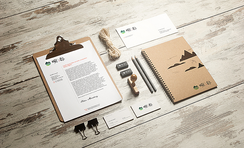 畹谷标志设计应用（图ZNjIzODczMjA=） - Logo - 站酷设计师张家佳设计原创素材 - 站酷ZCOOL