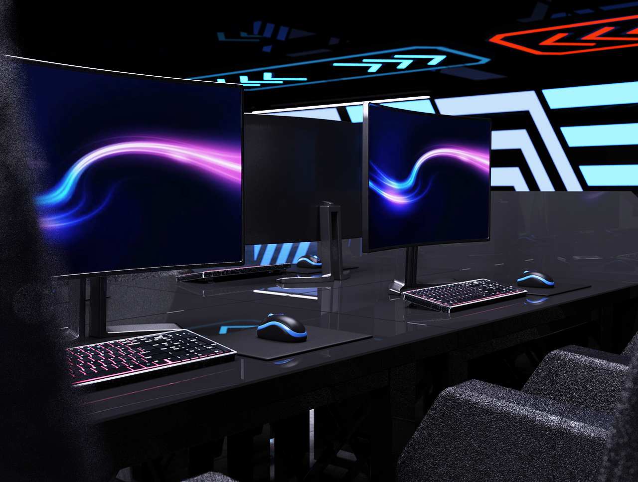 第十八期keyshot科技炫酷场景源文件ks简易设计风场景（图ZMzA4MzQxNDY4） - 场景 - 站酷设计师米尼设计原创素材 - 站酷ZCOOL