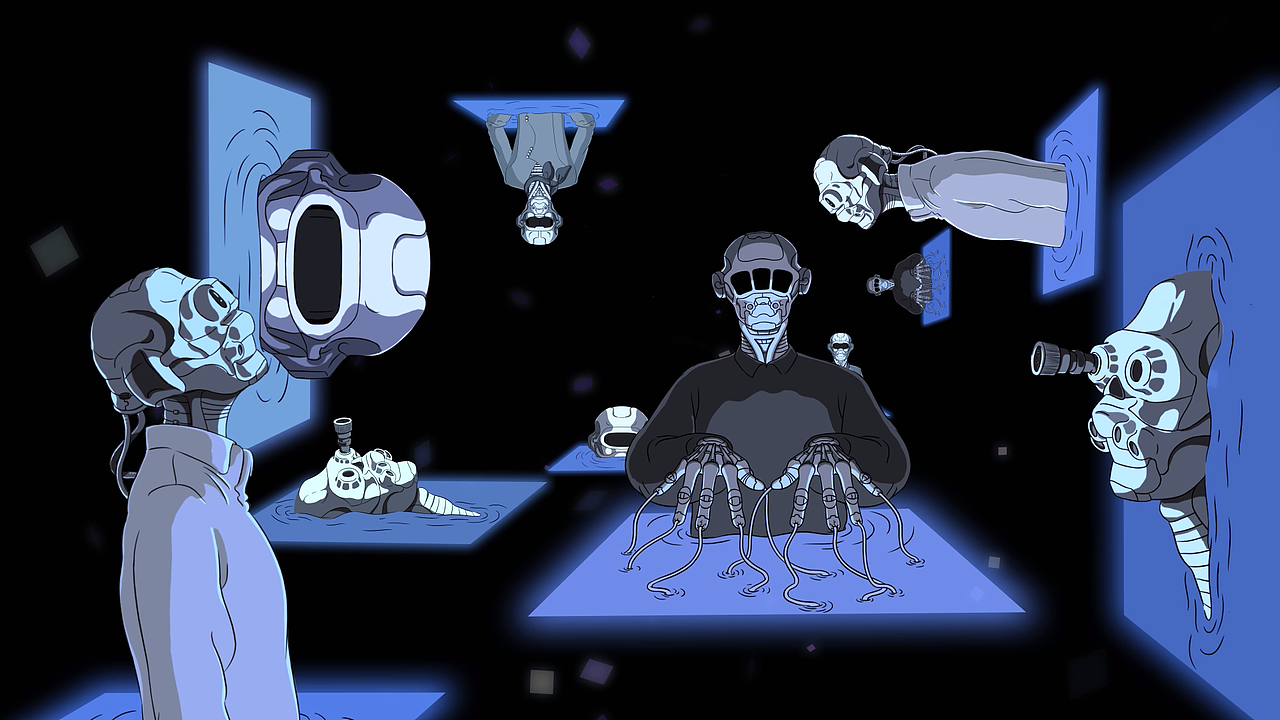 LANCÔME 小黑瓶 艺术动画