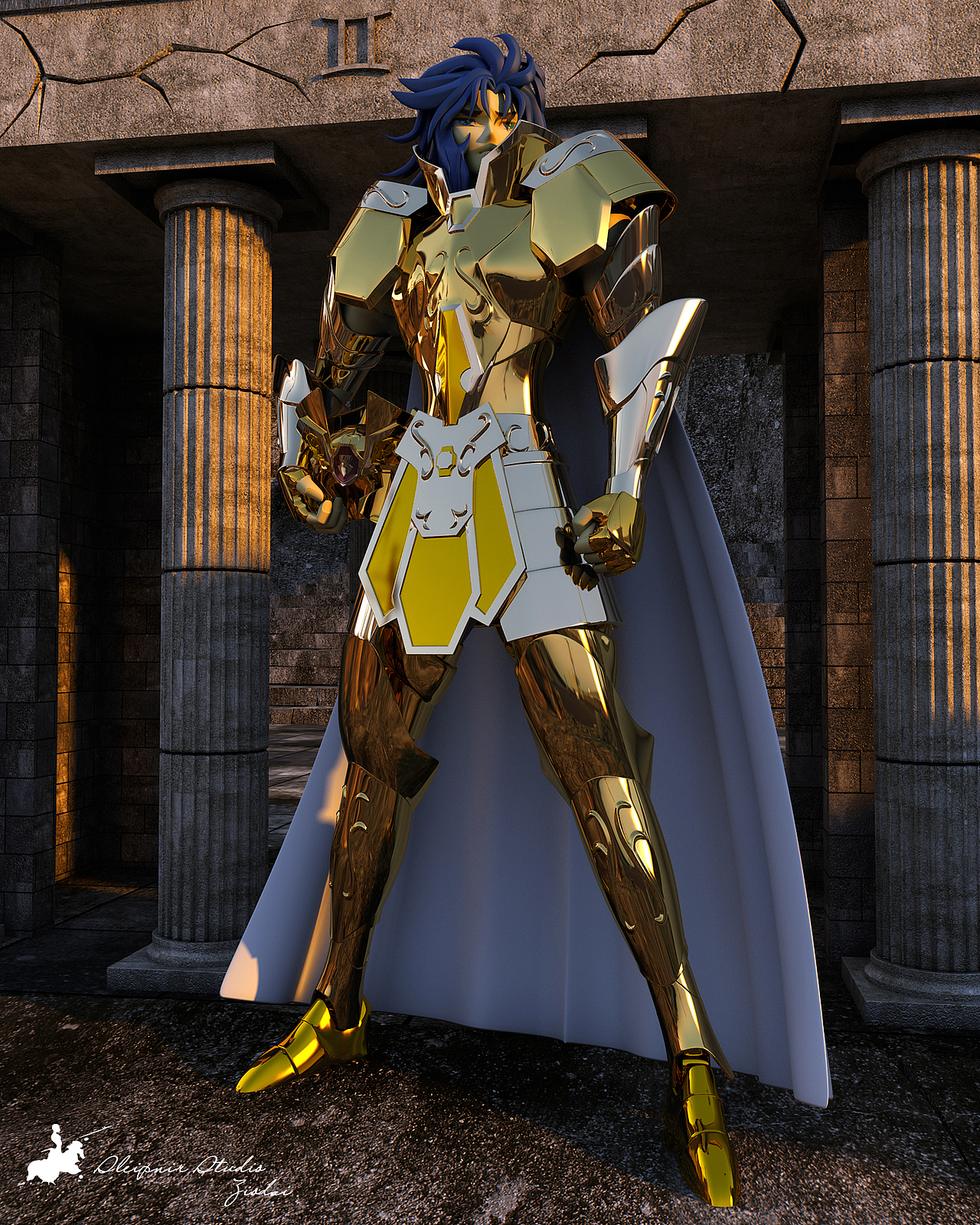 圣衣神话 ---gemini saga---（图ZMjIzODk1MzI=） - 动画/影视 - 站酷设计师ziodai原创素材 - 站酷ZCOOL