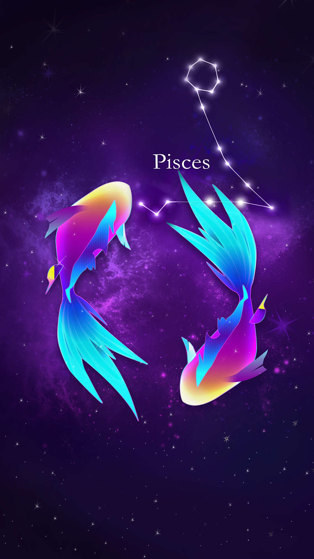 十二星座壁纸插画