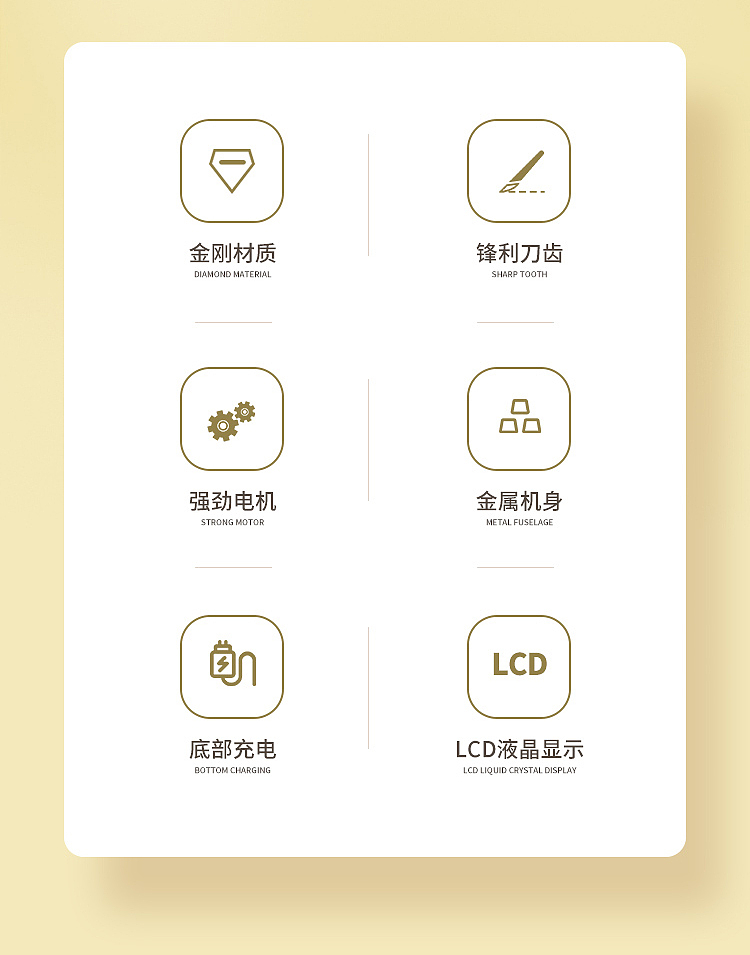 家用小电器-男士理发器