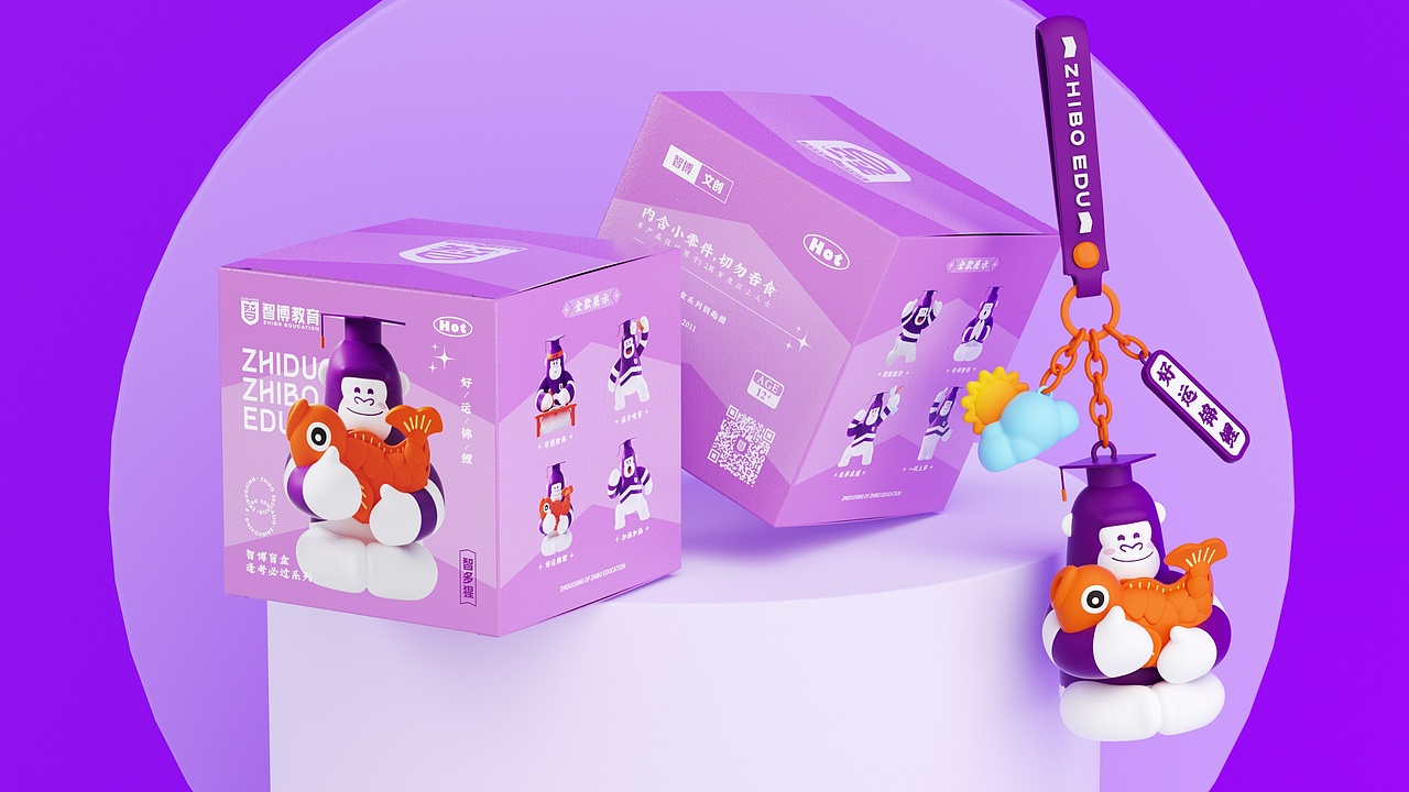 智博教育IP延展设计(图ZMzQ0NjU2NzQw) - IP形象 - 站酷设计师子非乌鸦原创素材 - 站酷ZCOOL
