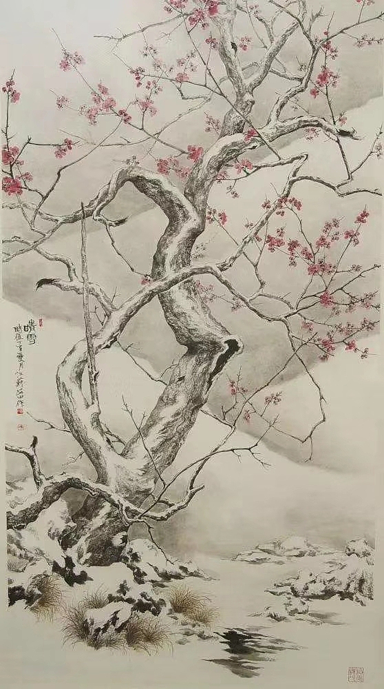 冰魂雪魄（图ZMTY2ODE4OTY4） - 绘画 - 站酷设计师安田原创素材 - 站酷ZCOOL