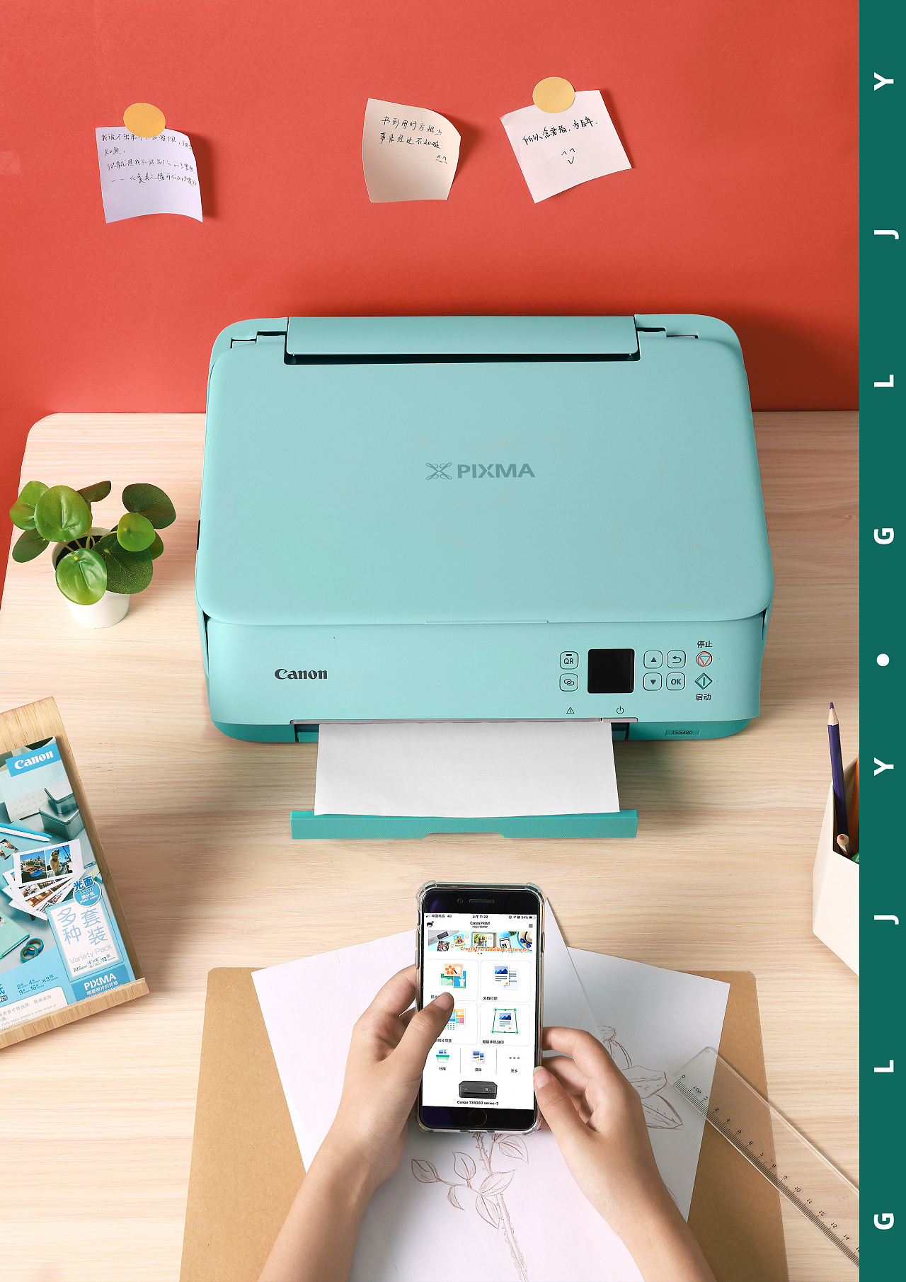 佳能打印机场景拍摄|摄影|产品摄影|满了个满 - 原创作品 - 站酷