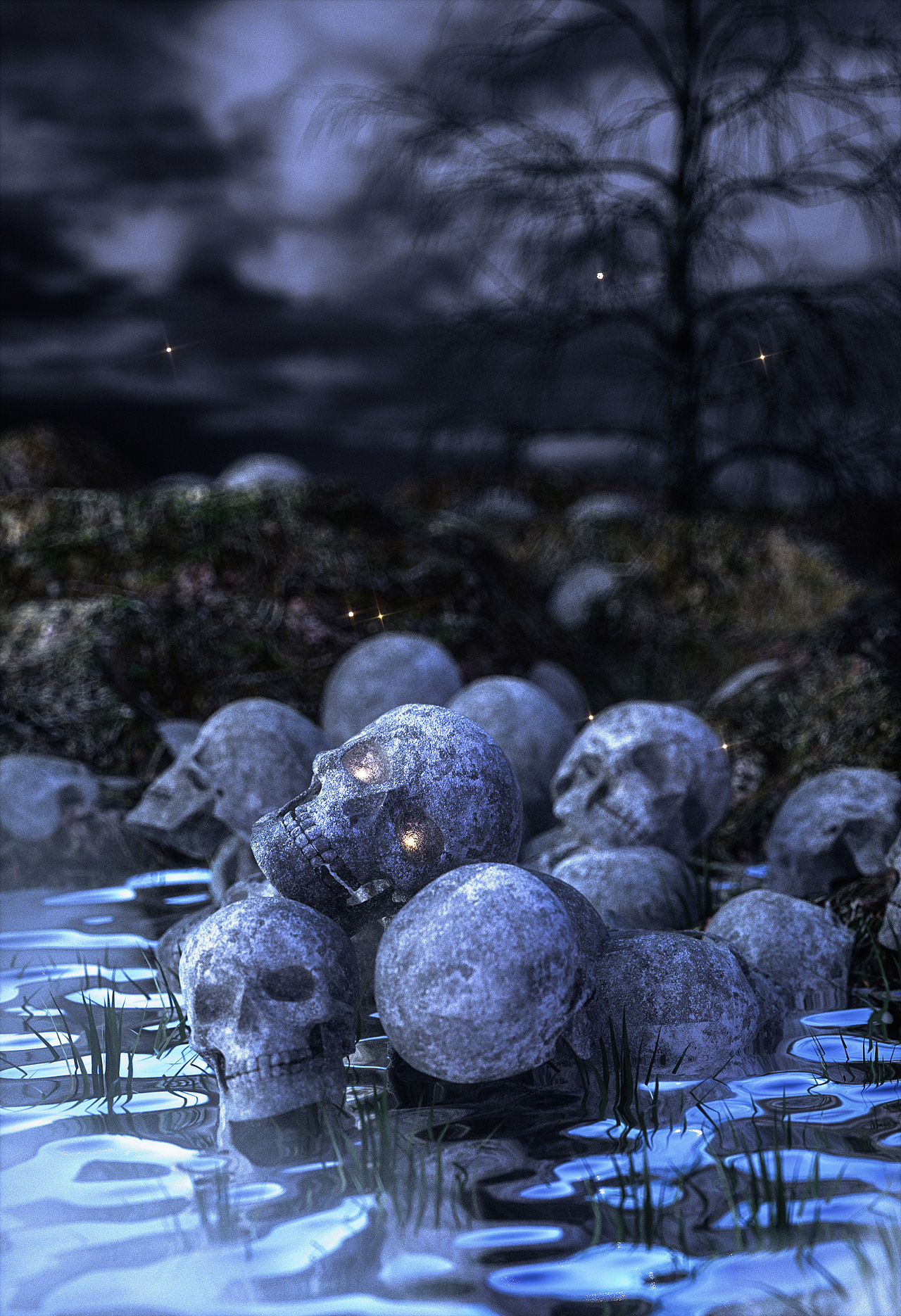 4-5月C4D作品（图ZMTYwODIwMTg0） - 场景 - 站酷设计师皮卡丘cici原创素材 - 站酷ZCOOL