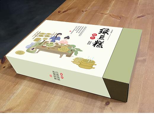 绿豆糕（个人主页-ZMzI3MTI4Mjg=） - 包装 - 站酷设计师韩凯宇原创素材 - 站酷ZCOOL