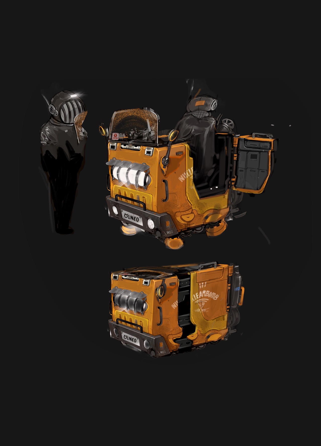 2022机械控（图ZMjk4MTQ1NjY4） - 概念设定 - 站酷设计师赵震北原创素材 - 站酷ZCOOL