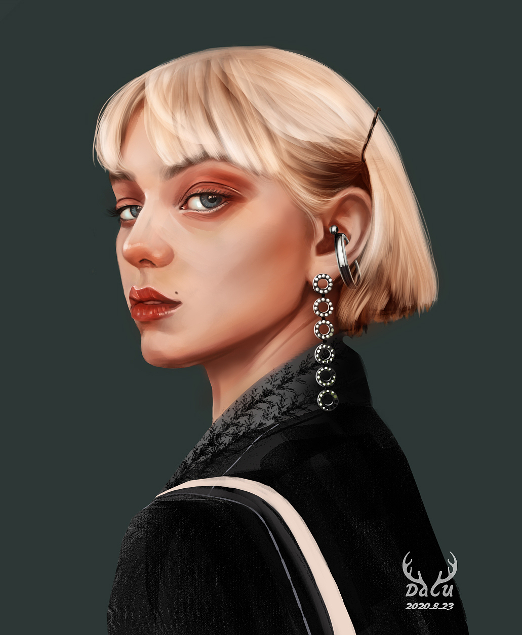 人像（图ZMjI0MTMxMDQ0） - 创作习作 - 站酷设计师Geek大璐原创素材 - 站酷ZCOOL