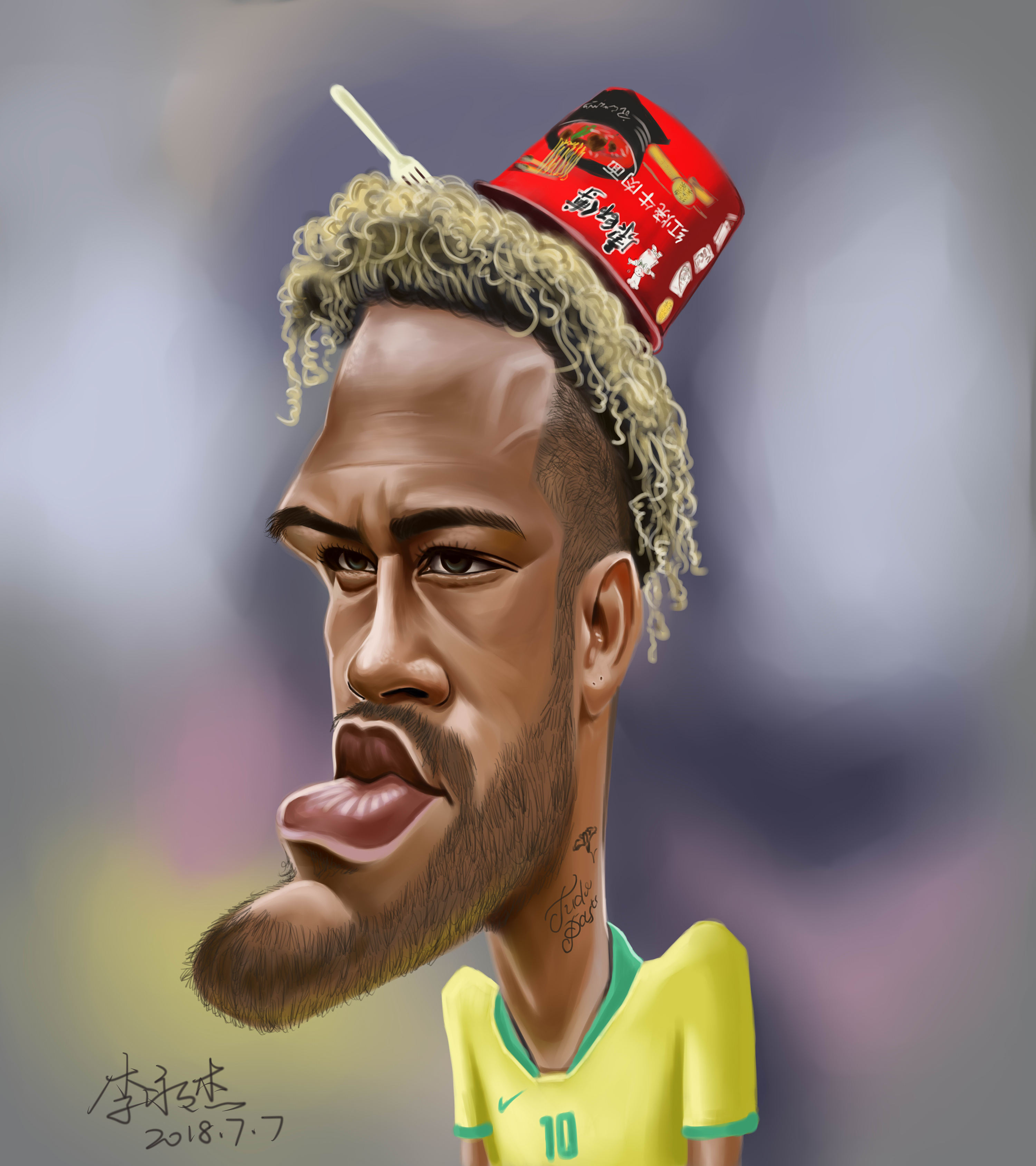 内马尔|动漫|单幅漫画|nanami2521 - 原创作品 - 站酷 (zcool)