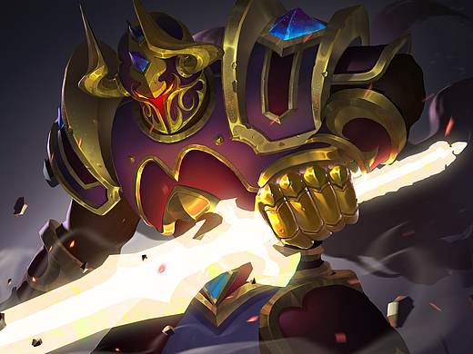 战士——单角色海报绘制步骤（个人主页-ZMzExMjY1NjA=） - 游戏原画 - 站酷设计师sun_gang原创素材 - 站酷ZCOOL