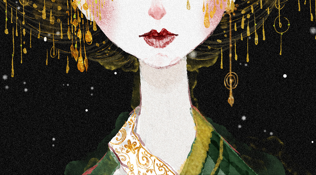 《祝英台》（图ZMjAxMzAzODcy） - 商业插画 - 站酷设计师也斋原创素材 - 站酷ZCOOL