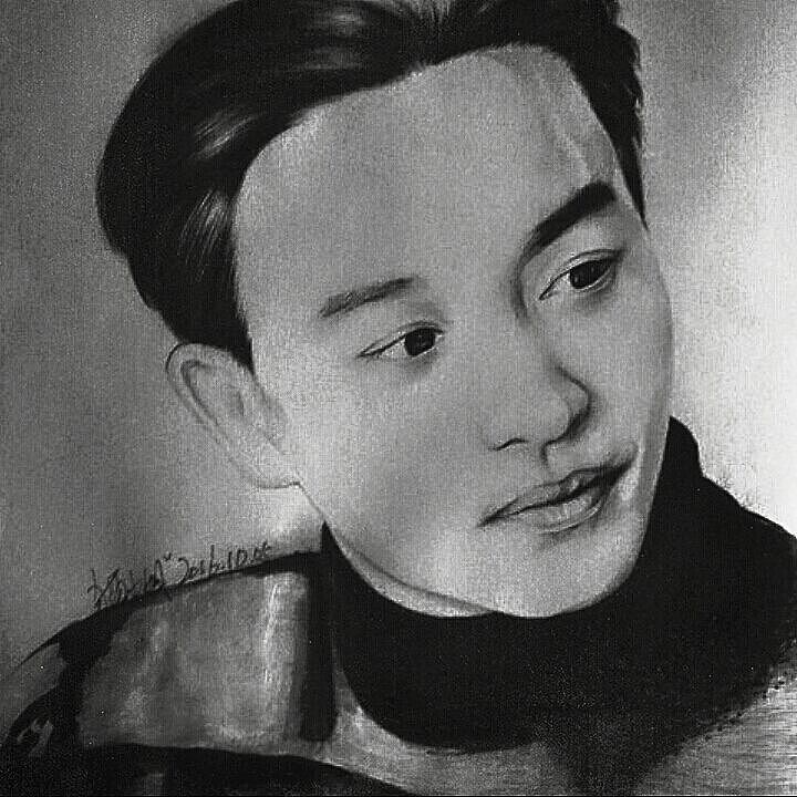 哥哥张国荣手绘