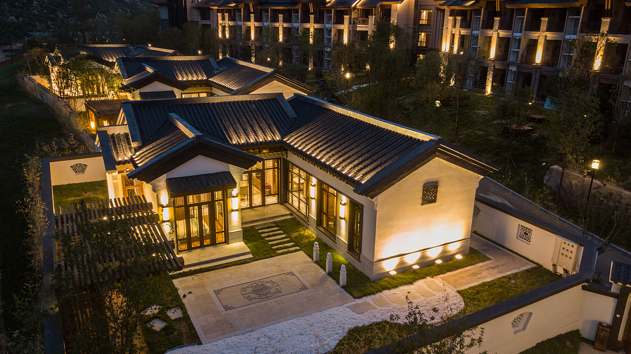 西柏坡李家庄客栈实景拍摄