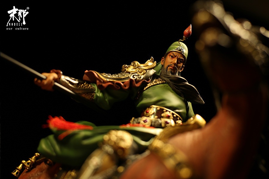 末那x青竹模型丨《三国名将系列之关羽》手办定制