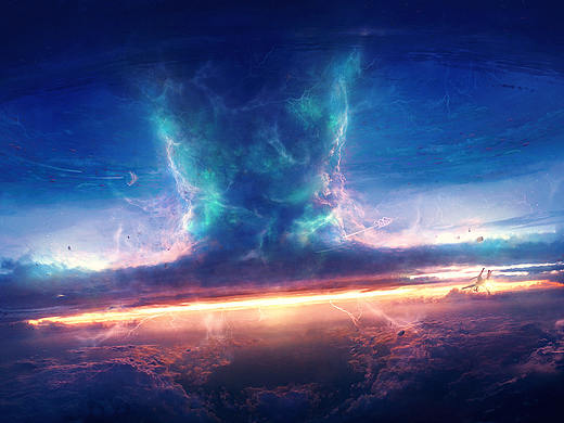 合成图片练习--飓风来袭